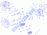 Versnellingsbak / Keuzeschakelaar / Shift cam voor MOTO GUZZI Eldorado E3 ABS 2015