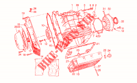Crankcase voor MOTO GUZZI T3 e Derivati Calif./T4/Pol./CC/PA 1985