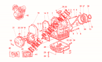 Crankcase II voor MOTO GUZZI California EV (V11 EV USA) 1997