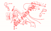 Handlebar controls,2nd s. voor MOTO GUZZI California III Carburatori 1989