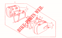 Suitcase kit voor MOTO GUZZI Nevada 1997