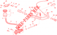 Rear master cylinder voor MOTO GUZZI Stelvio 8V STD - NTX 2013