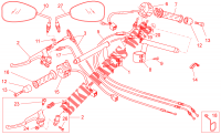 Handlebar   Controls voor MOTO GUZZI V7 Racer 2014